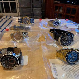 Collection of 76 Invicta Men's Wristwatches